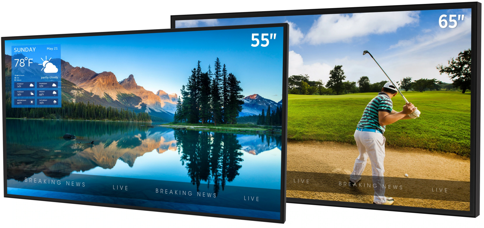 peerless Xtreme outdoor 55 65 Display