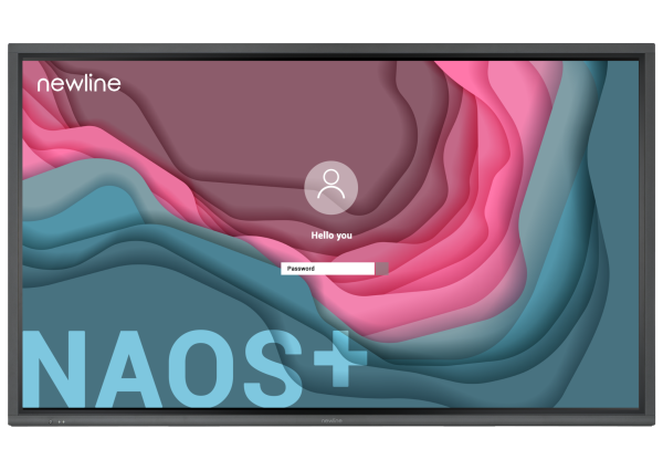 Naos+ newline interaktives Display
